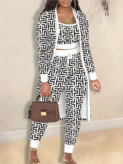 Women polyester suit