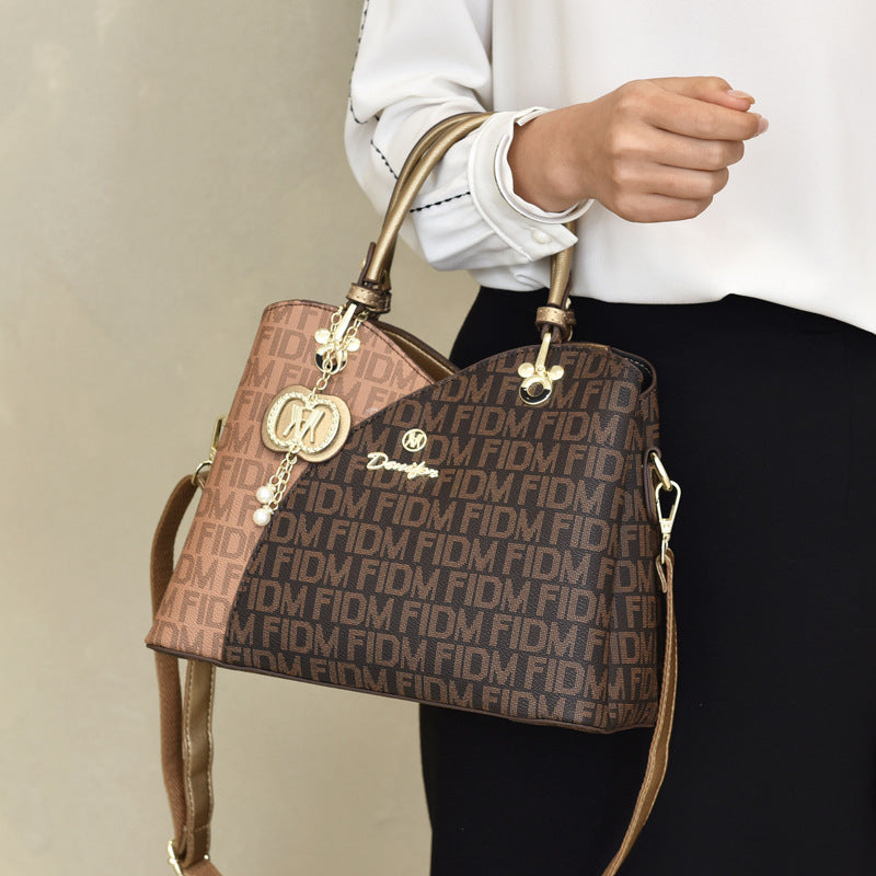 Women PU Leather Crossbody Tote Bag