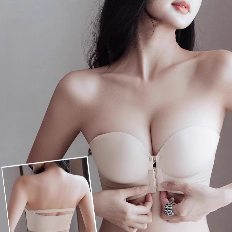 Women Push Up Strapless Bra
