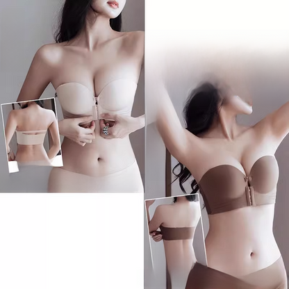 Women Push Up Strapless Bra