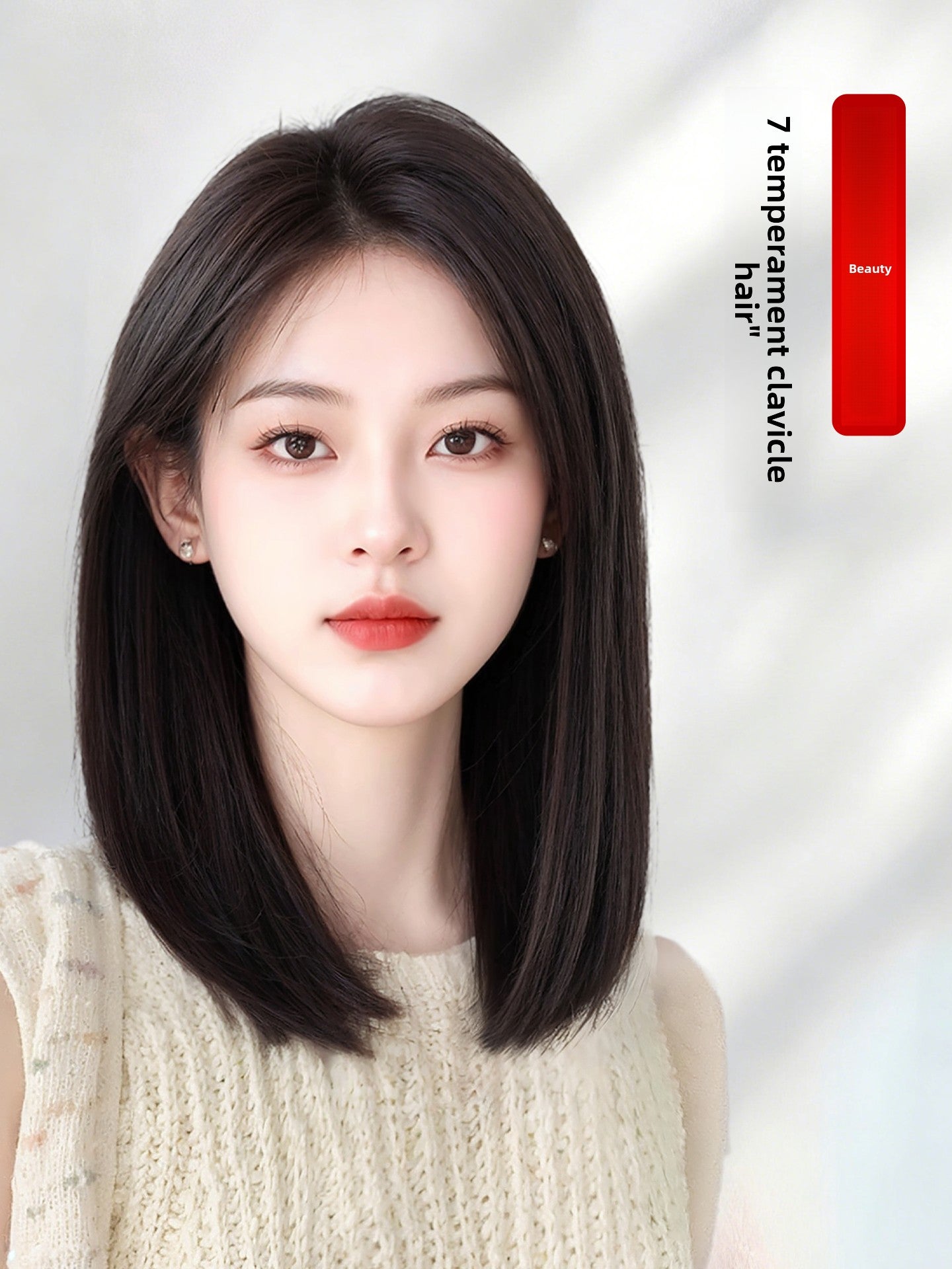 Women Real Human Hair Full Wig