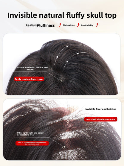 Women Real Human Hair Full Wig