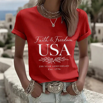 Women's 3D Printed Short Sleeve T-Shirt