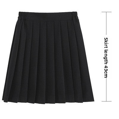 Women's A-line Pleated School Skirt