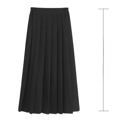 Women's A-line Pleated School Skirt
