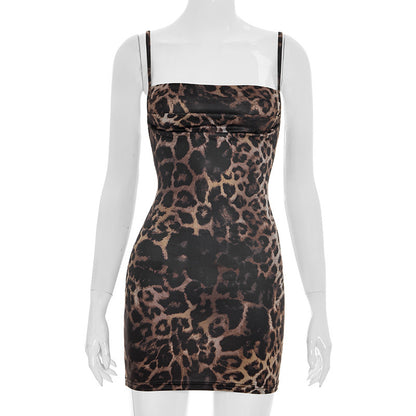 Women's Animal Print Bodycon Dress