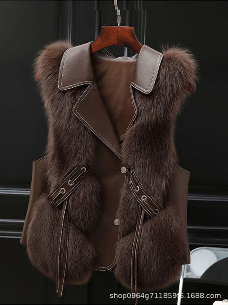 Women's Artificial Fur Vest