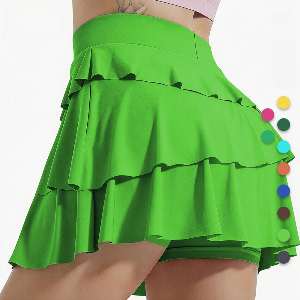 Women's Athletic Pleated Tennis Yoga Skirt