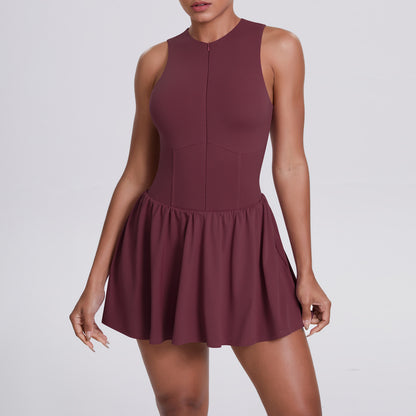 Women's Athletic Tennis Skirt with Shorts