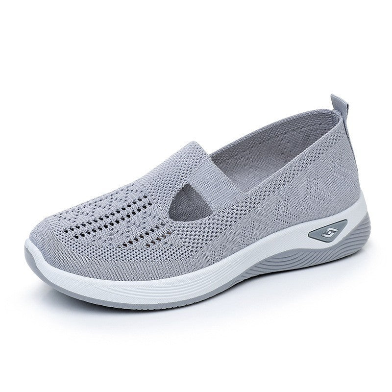 Women's Autumn Breathable Soft-Soled Shoes for Middle-Aged and Elderly Mothers
