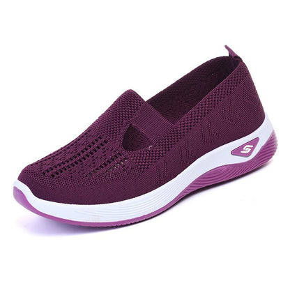 Women's Autumn Breathable Soft-Soled Shoes for Middle-Aged and Elderly Mothers