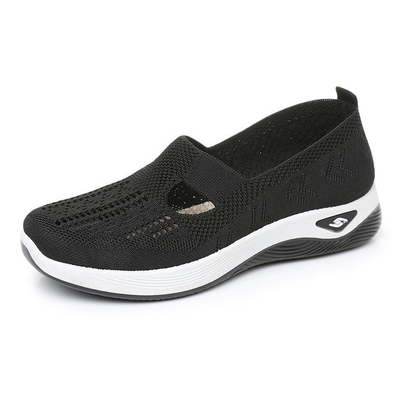 Women's Autumn Breathable Soft-Soled Shoes for Middle-Aged and Elderly Mothers