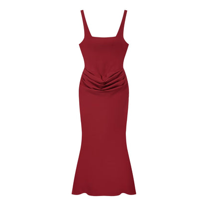 Women's Backless Bodycon Long Dress