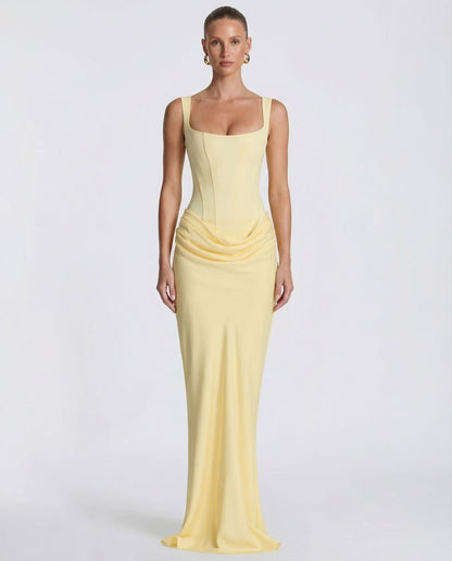 Women's Backless Bodycon Long Dress