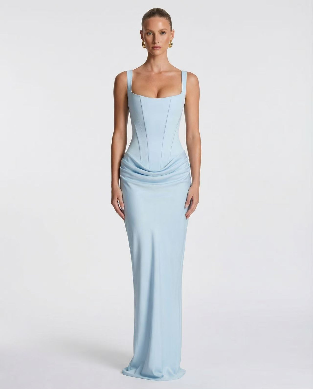 Women's Backless Bodycon Long Dress