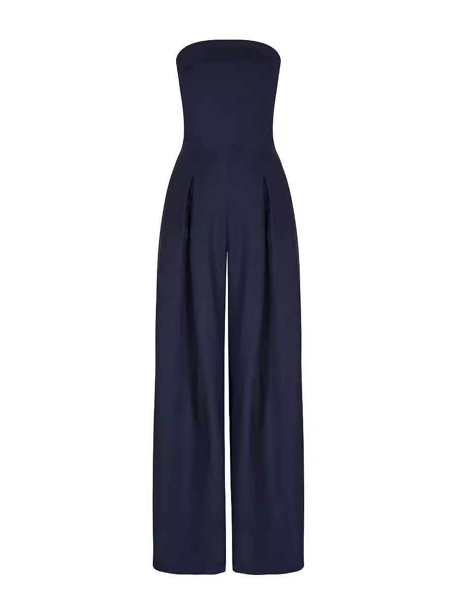 Women's Backless Sleeveless Jumpsuit