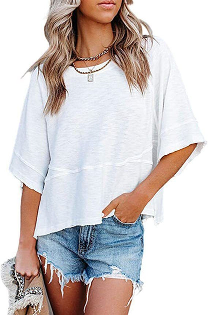 Women's Bell Sleeve Loose Fit T-Shirt