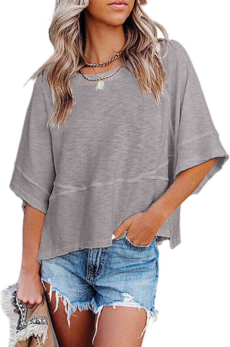 Women's Bell Sleeve Loose Fit T-Shirt
