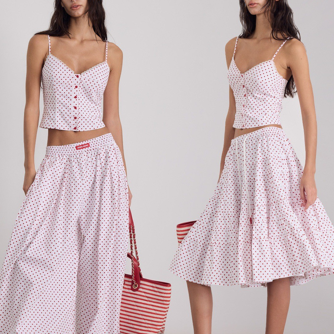 Women’s blouse and skirt