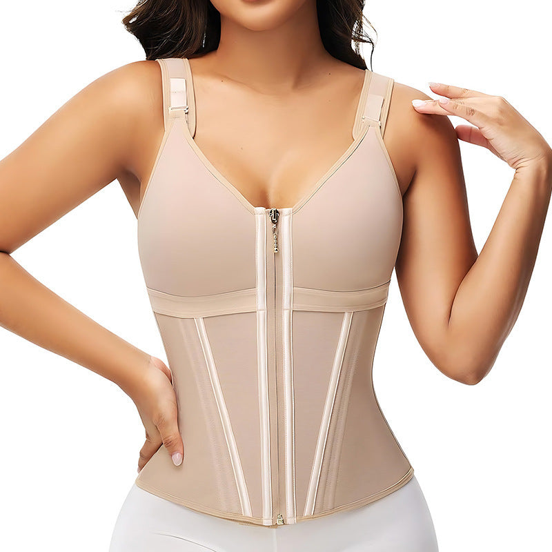 Women's Body Shaping Vest with Built-in Bra