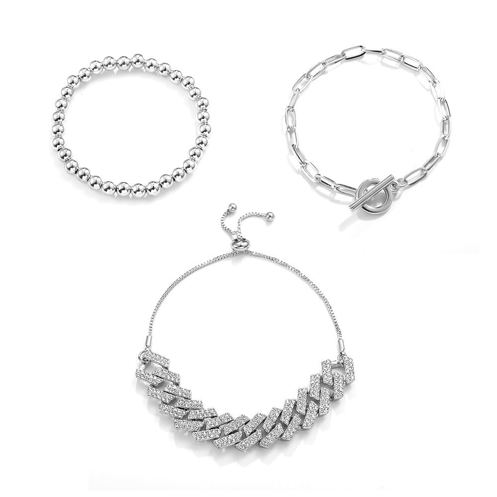Women's Bohemian 8-Shaped Heart Alloy Bracelet