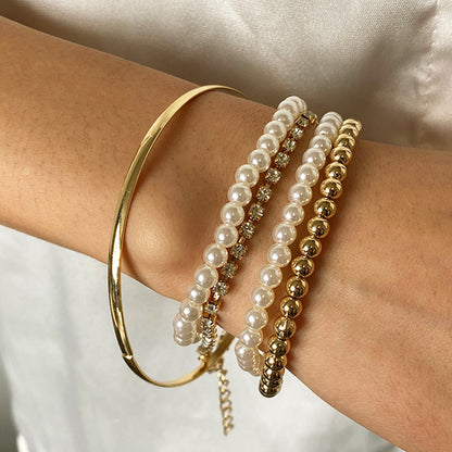 Women's Bohemian 8-Shaped Heart Alloy Bracelet
