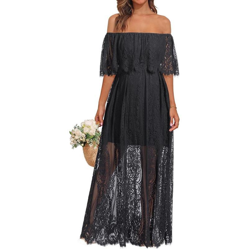 Women's Bohemian Lace Dress