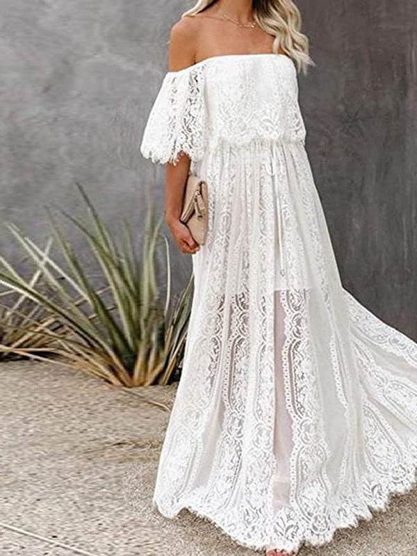 Women's Bohemian Lace Dress