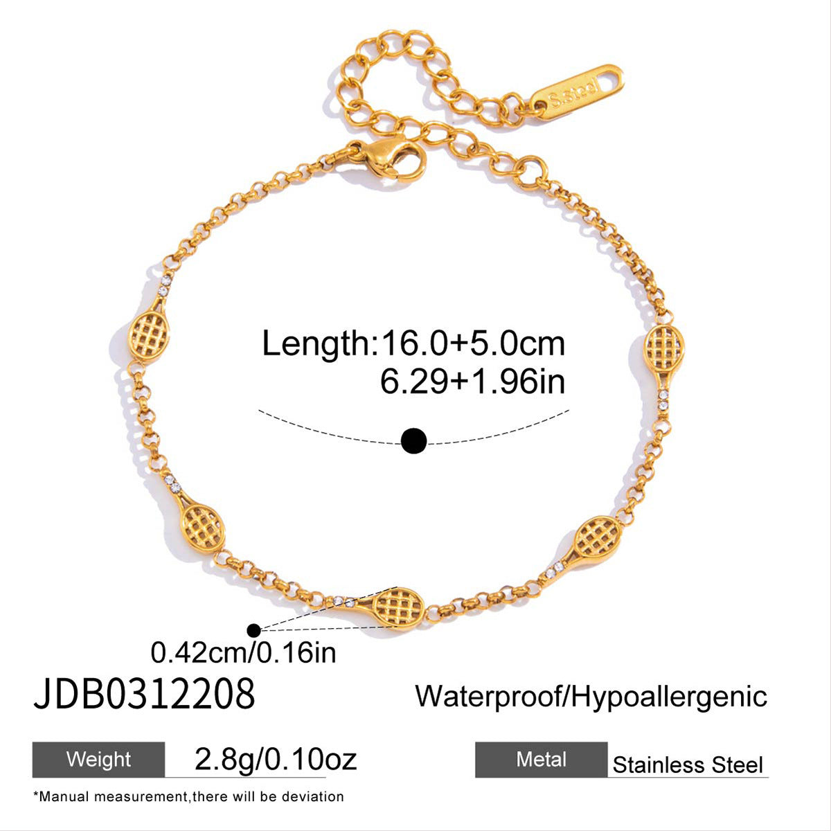 Women's Bracelet, Gold Jewelry
