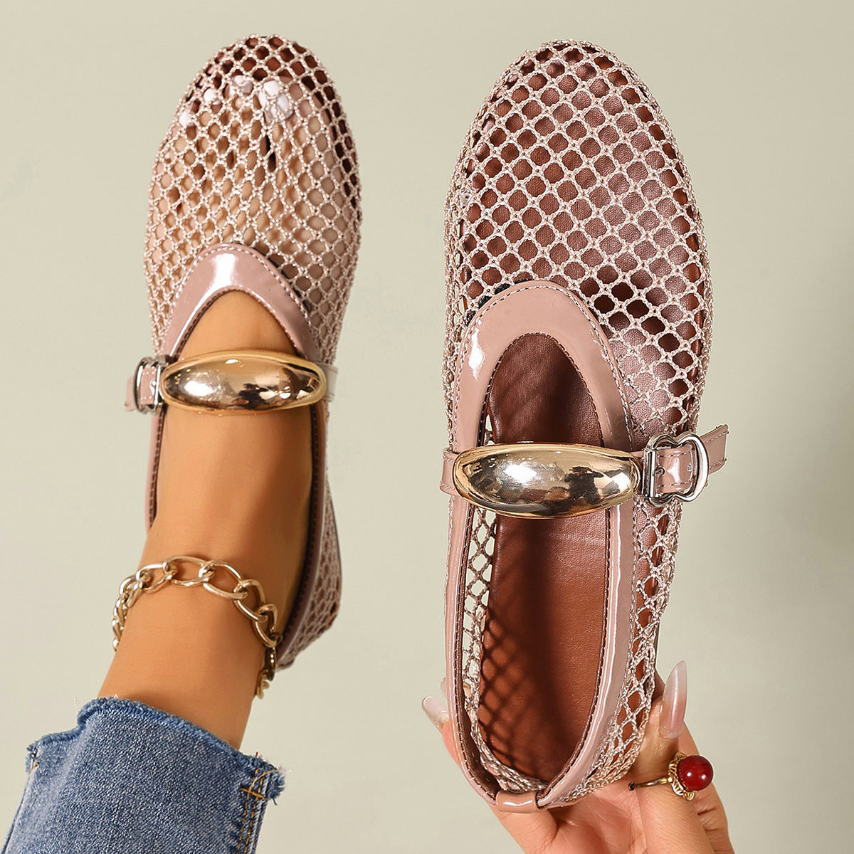 Women's Breathable Ballet Flat Shoes