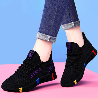 Women's breathable casual sports shoes