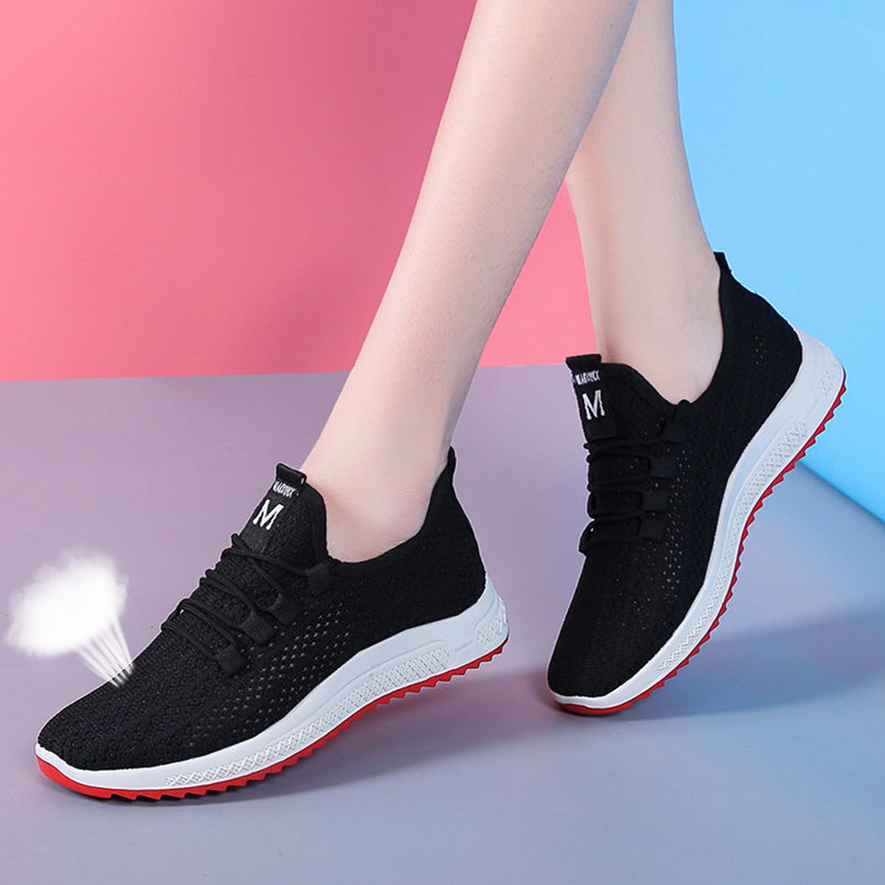 Women's breathable casual sports shoes
