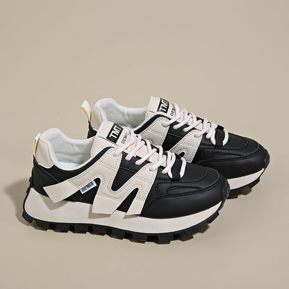 Women's Breathable Casual Sports Shoes with Thick Sole