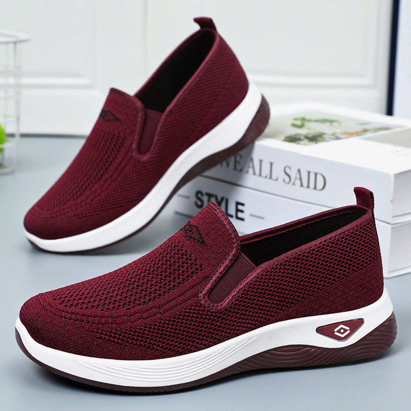 Women's Breathable Mesh Slip-On Casual Shoes