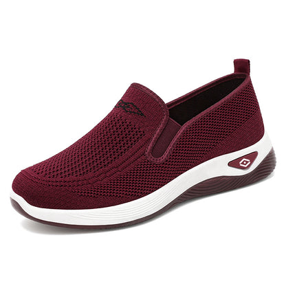 Women's Breathable Mesh Slip-On Casual Shoes