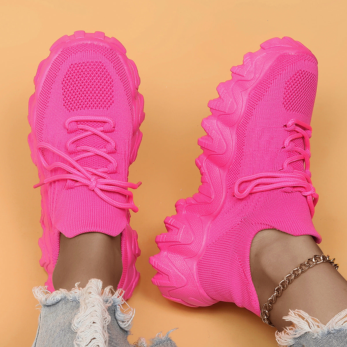 Women's Breathable Slip-On Sports Shoes