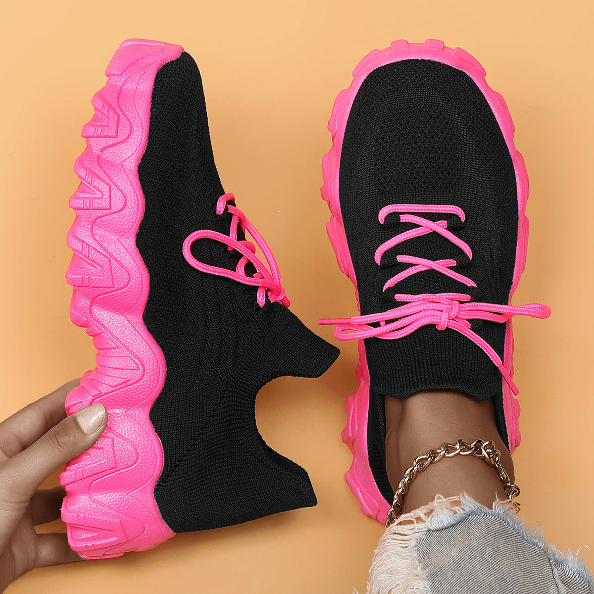 Women's Breathable Slip-On Sports Shoes