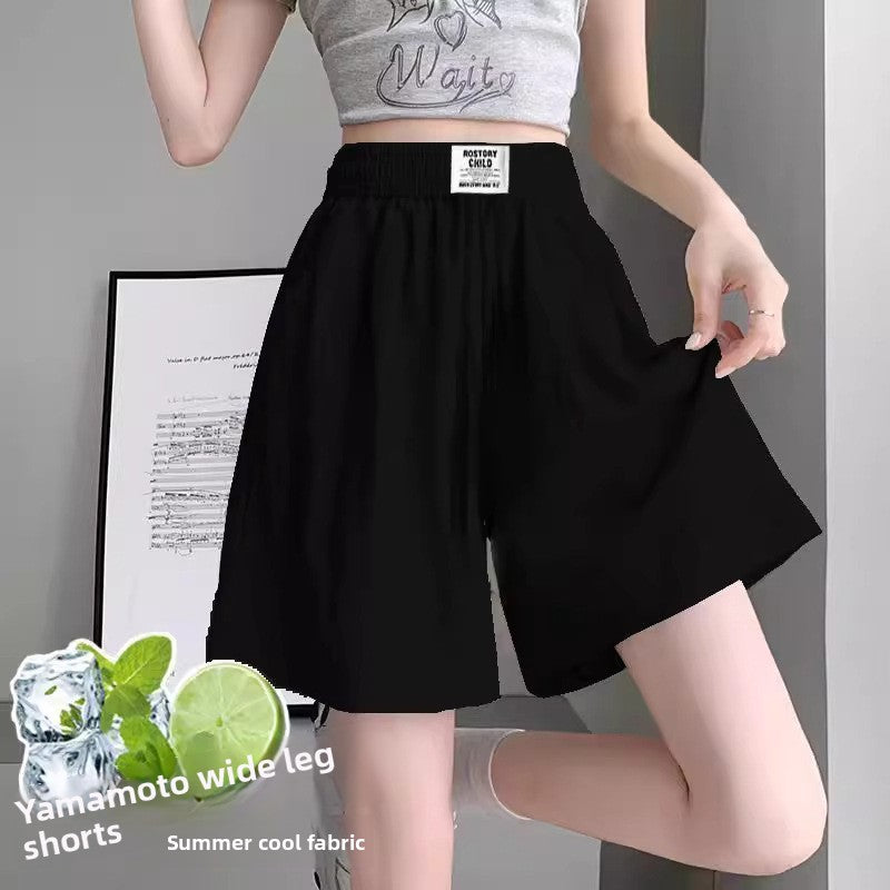 Women's Breathable Wide-Leg Capri Pants