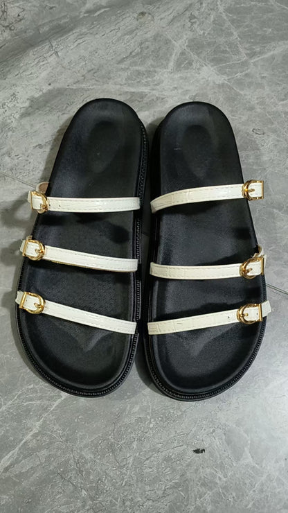 Women's Buckle Strap Platform Sandals