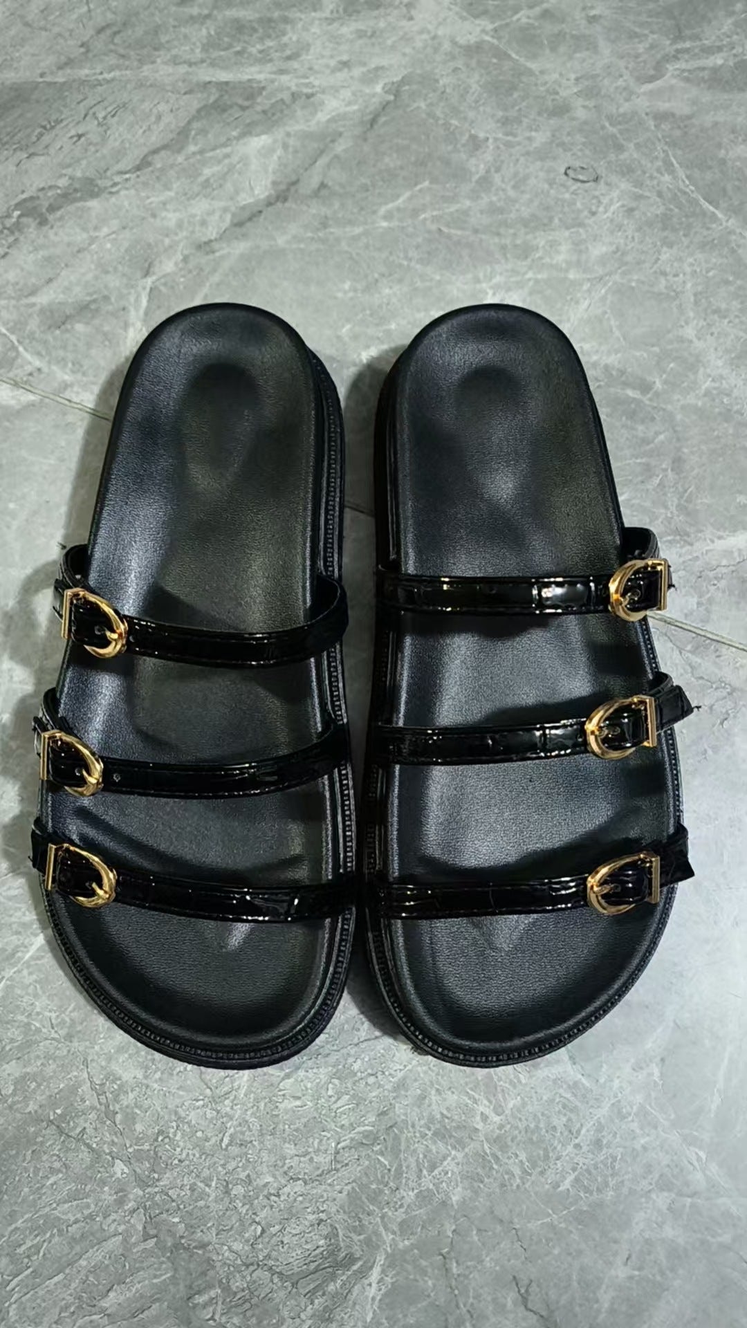 Women's Buckle Strap Platform Sandals