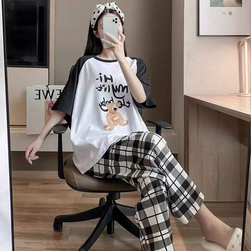 Women's Cartoon Print Pajama