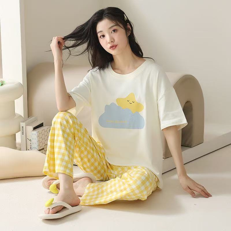 Women's Cartoon Print Pajama