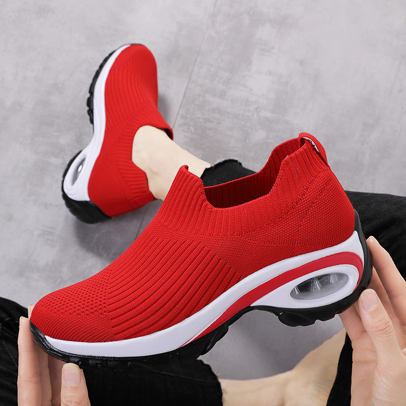Women's Casual Air Cushion Slip-On Sneakers