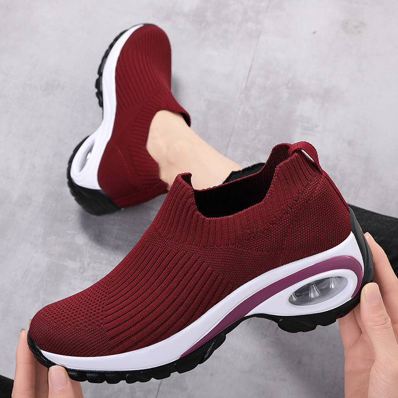 Women's Casual Air Cushion Slip-On Sneakers