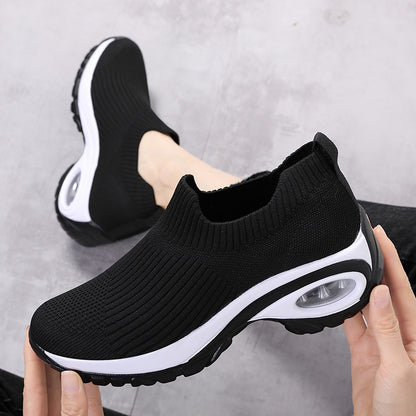 Women's Casual Air Cushion Slip-On Sneakers