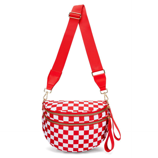 Women's Casual Crossbody Bag with Multiple Pockets