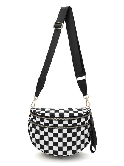 Women's Casual Crossbody Bag with Multiple Pockets