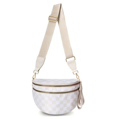 Women's Casual Crossbody Bag with Multiple Pockets