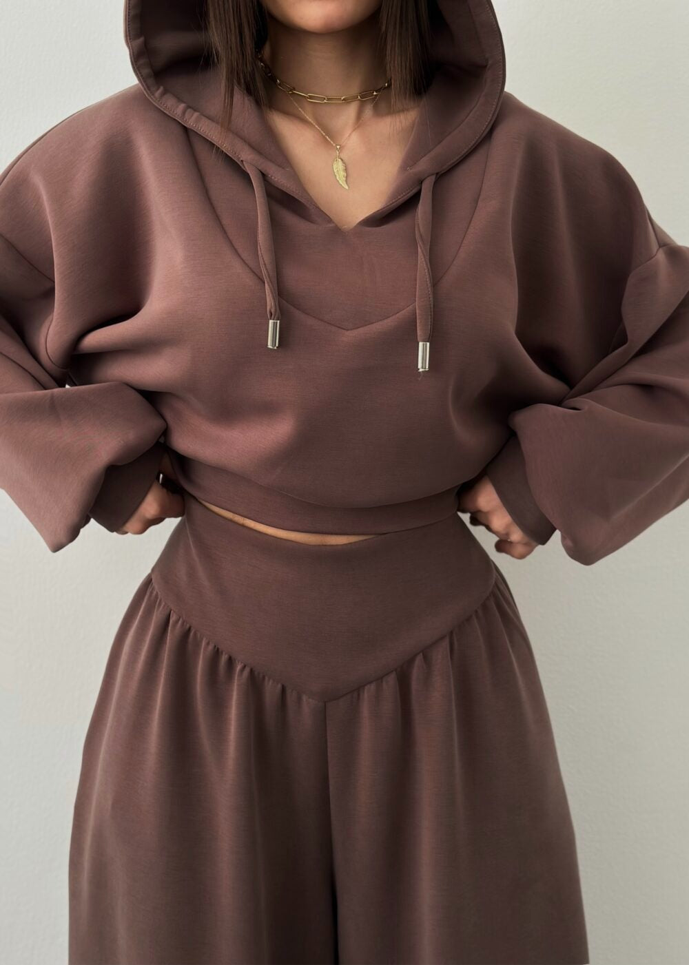 Women's Casual Hooded Tracksuit Set