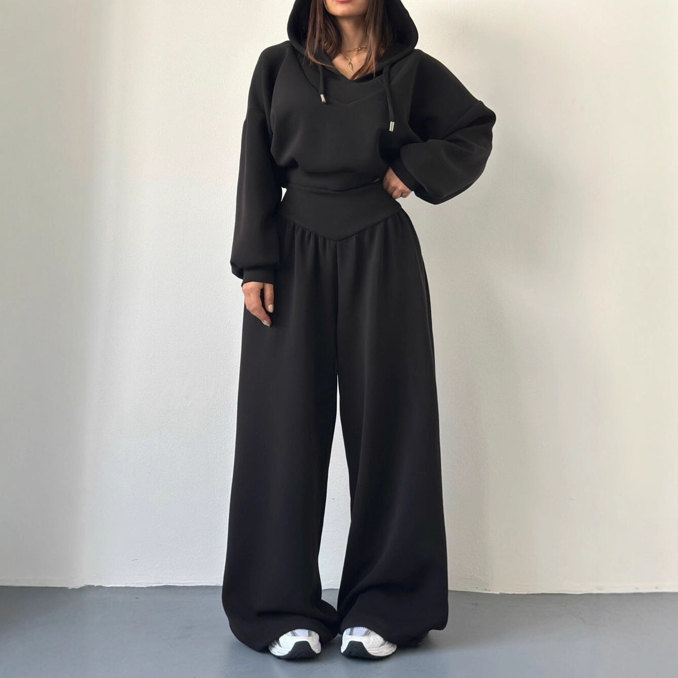Women's Casual Hooded Tracksuit Set